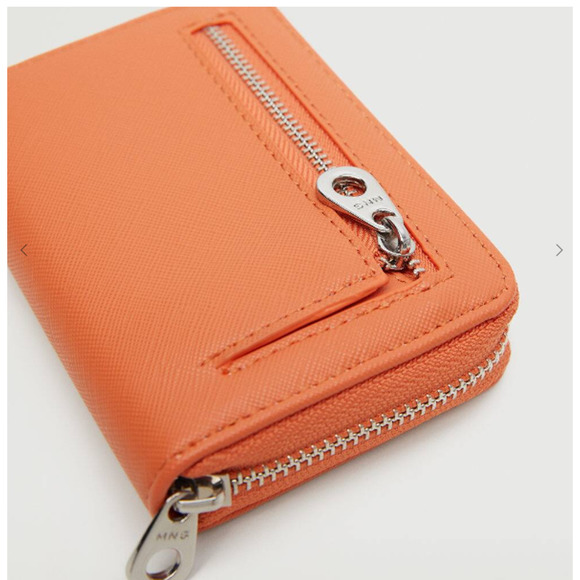 Mango Saffiano-effect wallet - Picture 3 of 7